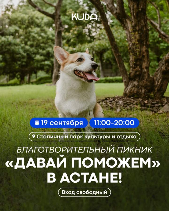 Благотворительный пикник Purina Kazakhstan