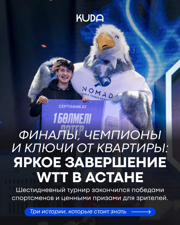 WTT Star Contender Astana 2026 President's Cup завершился