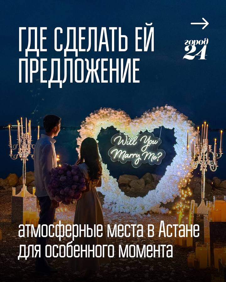Топ-локации для идеального предложения в Астане